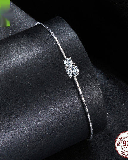 Starlight Shining Moissanite Bracelet
