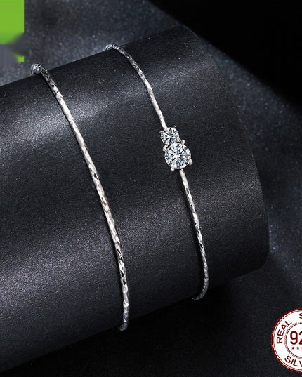 Starlight Shining Moissanite Bracelet