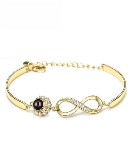 S925 Silver Infinite Diamond Bracelet