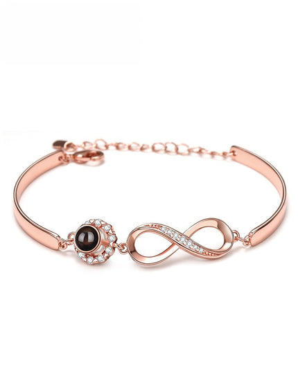 S925 Silver Infinite Diamond Bracelet