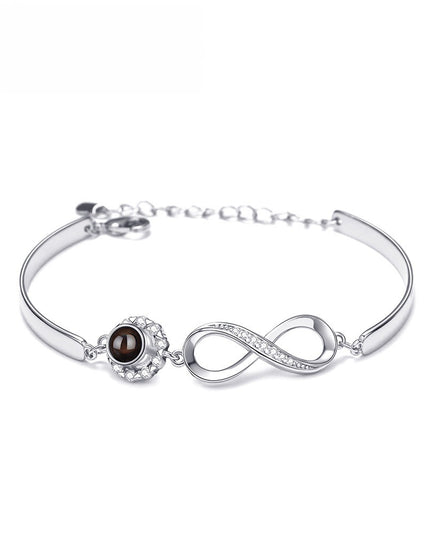 S925 Silver Infinite Diamond Bracelet