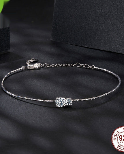 Starlight Shining Moissanite Bracelet