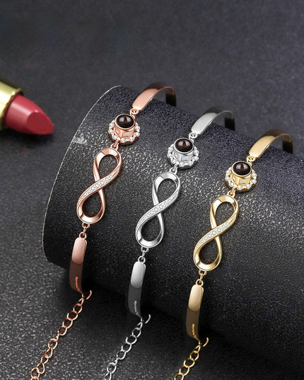 S925 Silver Infinite Diamond Bracelet